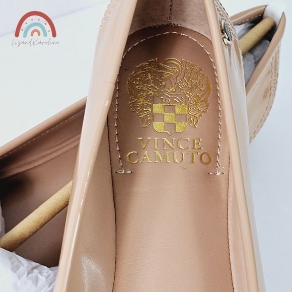 New! Vince Camuto Minndy Leather Ballet Flats - Picture 9 of 12